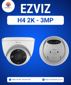 Camera WiFi bán cầu thông minh EZVIZ H4 2K (3MP)