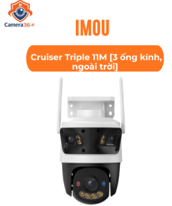 Camera Wifi IMOU Cruiser Triple 11MP IPC-S7UP-11M0WED [3 ống kính, ngoài trời]