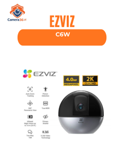 Camera IP Wifi 4MP EZVIZ C6W quay quét 360 độ