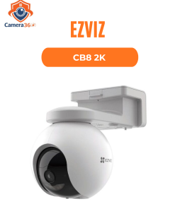 Camera WiFi EZVIZ CB8 2K dùng pin | Quay 360°, AI theo dõi, ngoài trời